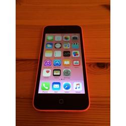 Pink iPhone 5c (unlocked, free delivery, more phones available)