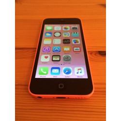 Pink iPhone 5c (unlocked, free delivery, more phones available)