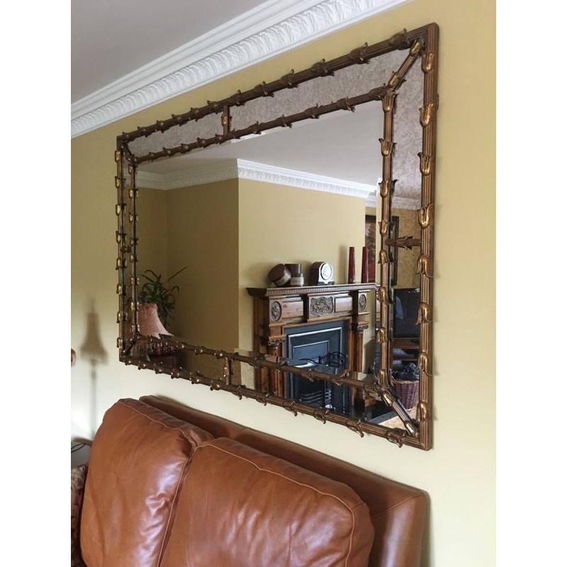 Antique Gold Frame Mirror