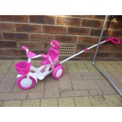 Baby born dolls trike