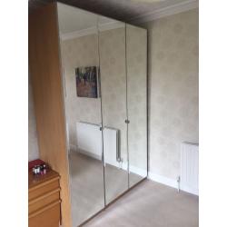 Mirrored Wardrobe - 3 door