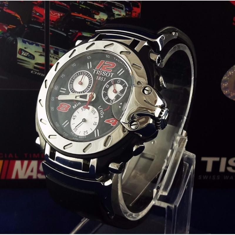 MEN'S WATCH TISSOT T-RACE NASCAR SPRECIAL EDITION*SAPPHIRE CRYSTAL*BOXED*MINT