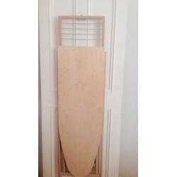 Large wooden ironing board
