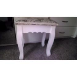 Dressing table stool