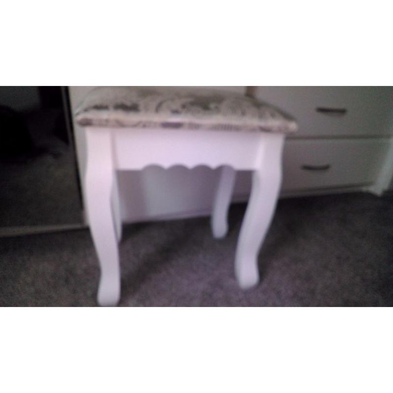 Dressing table stool