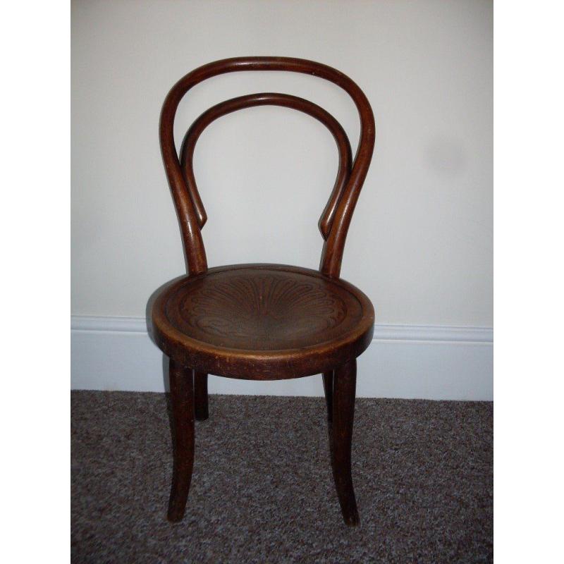 Childs Antique Bentwood Chair