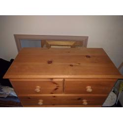 Solid Pine Chest of drawers