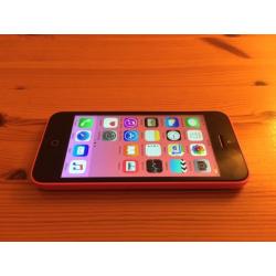 Pink iPhone 5c (unlocked, free delivery, more phones available)