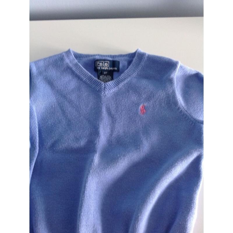 Ralph Lauren shirt & jumper combo £5.00