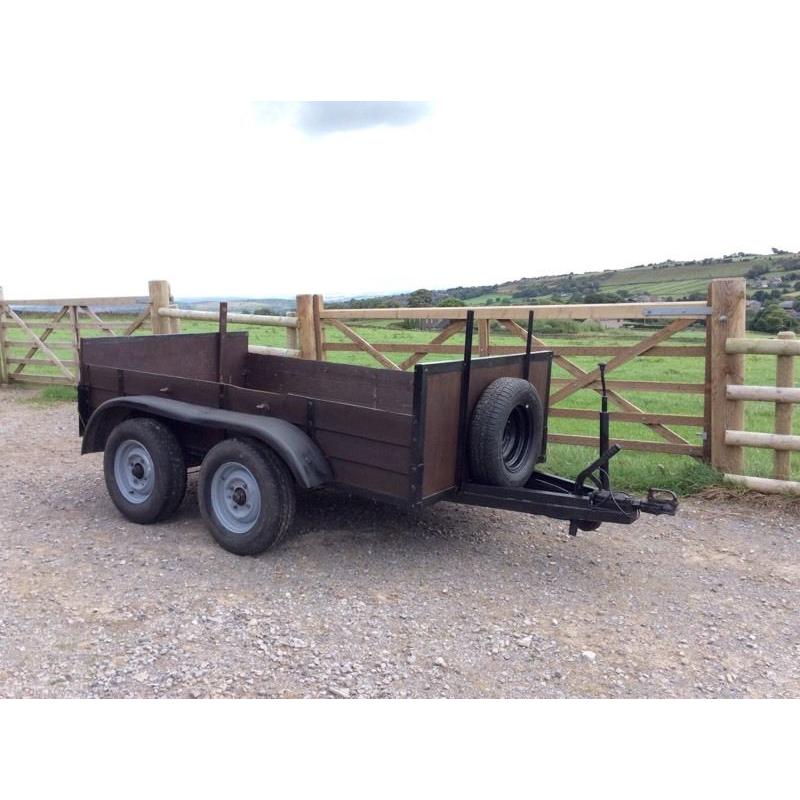 QUALITY double-axle trailer FOR SALE