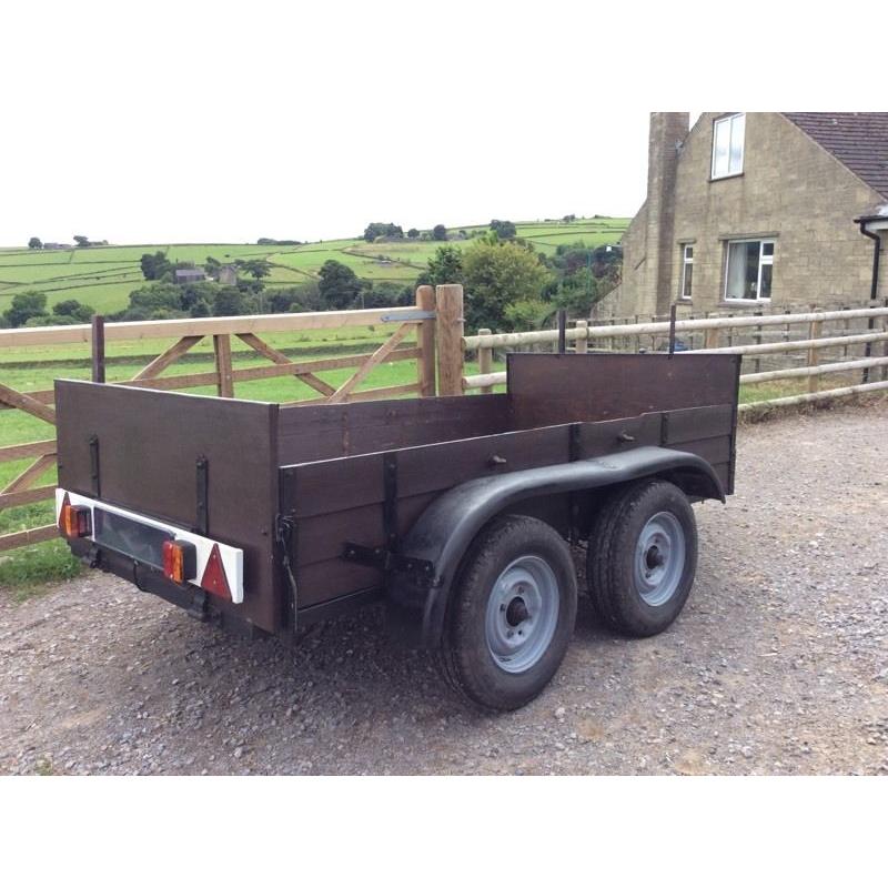 QUALITY double-axle trailer FOR SALE