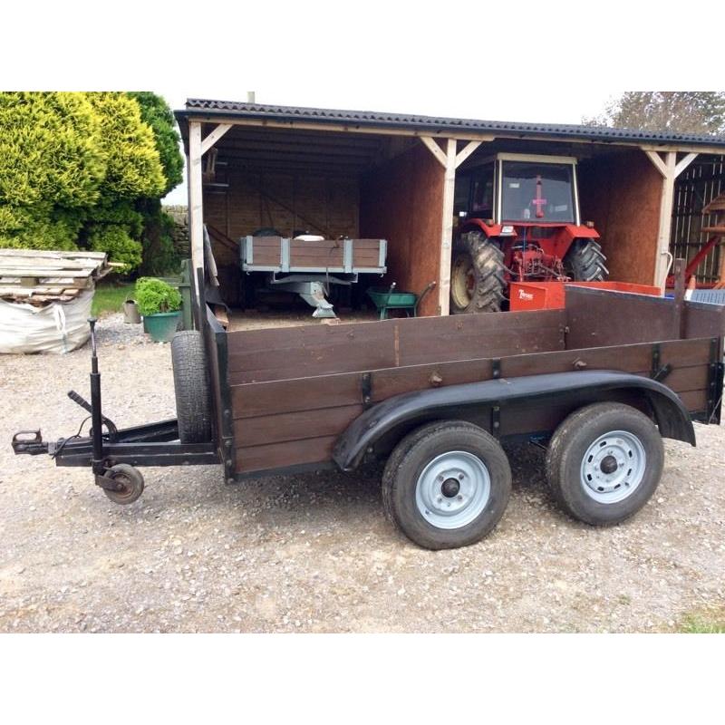 QUALITY double-axle trailer FOR SALE