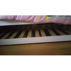 Wooden truckle bed - underbed , spare bed, folding single bed