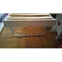 Wooden truckle bed - underbed , spare bed, folding single bed