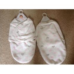 Swaddle bags 0-3 months