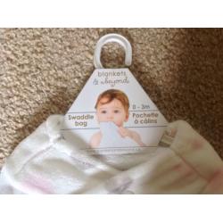 Swaddle bags 0-3 months