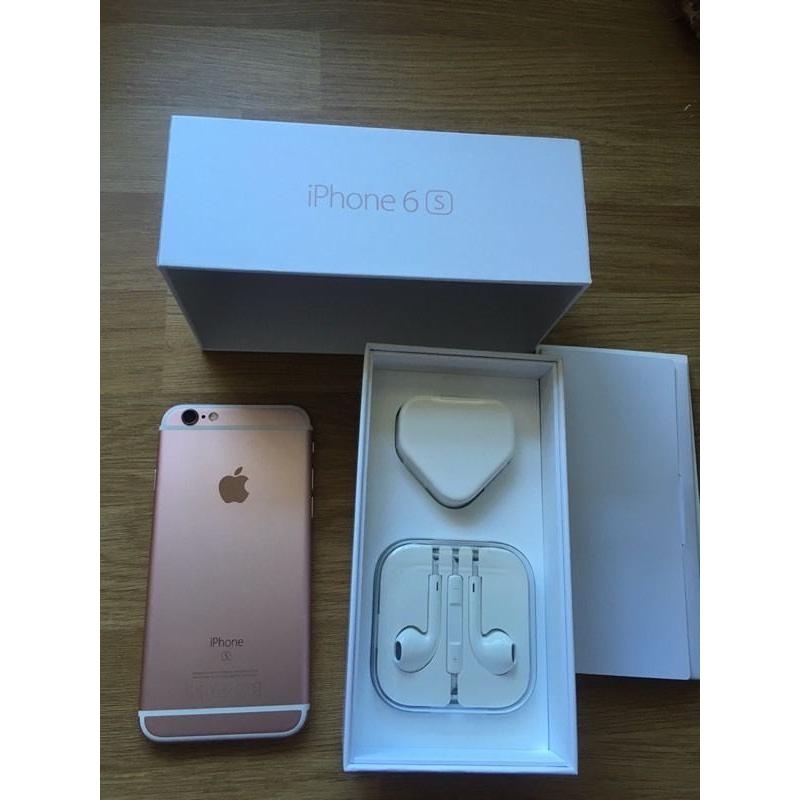 iPhone 6s 64g rose gold