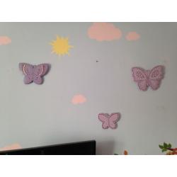 Wall decorations from Next- butterflies