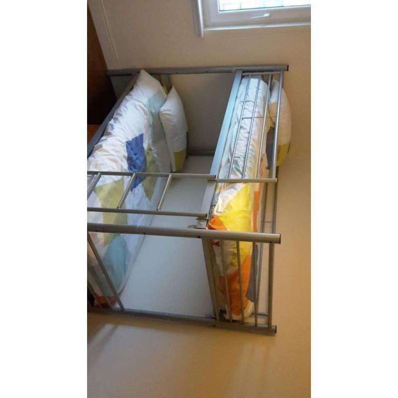 Bunk Bed excellent condition with mattresses + bedding