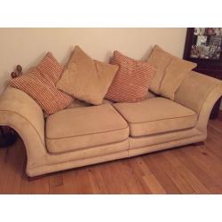 2 Three Seater Sofa's