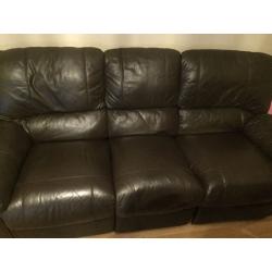 3-2 leather recliner