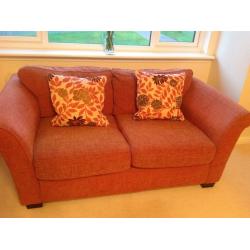 2 Seater Sofa, Armchair & Storage Stool