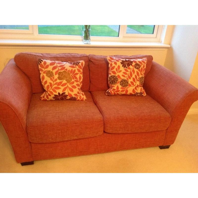 2 Seater Sofa, Armchair & Storage Stool