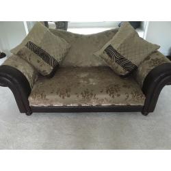 3 piece sofa set and foot stool