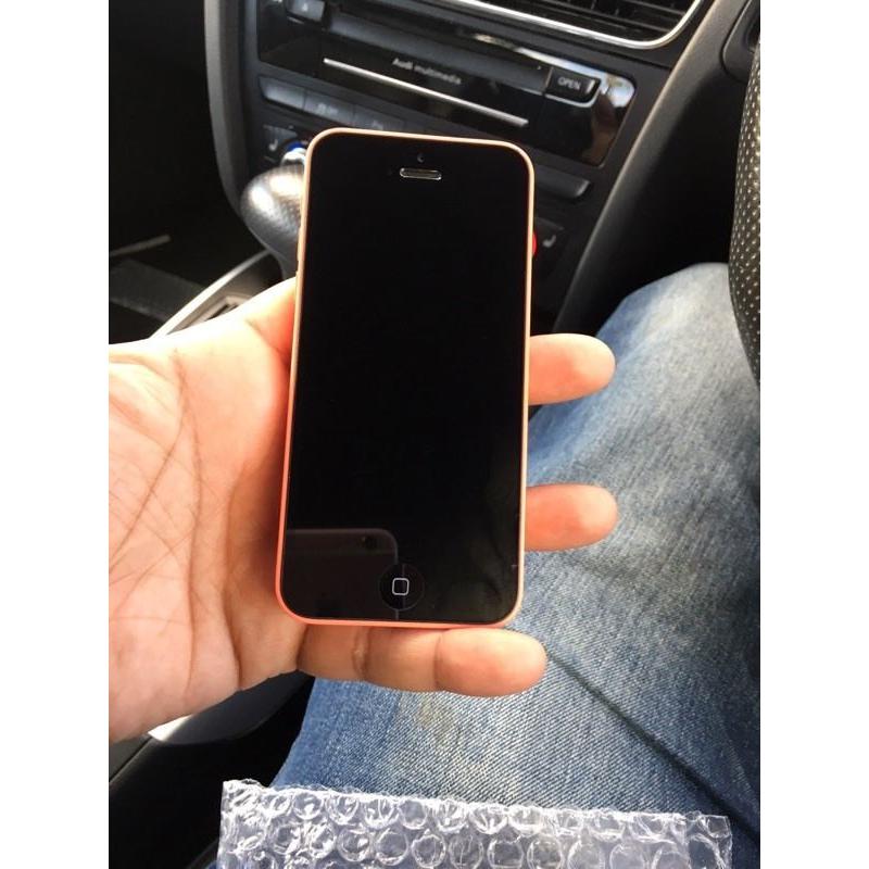 iPhone 5c pink UNLOCKED 16gb can deliver