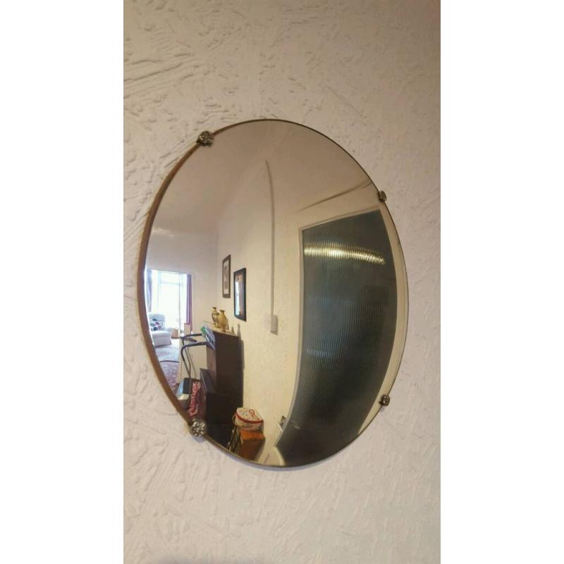 Vintage Circular Mirror