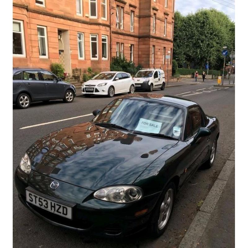 Mazda MX5 (Mk II) Hard Top Roof - British Racing Green