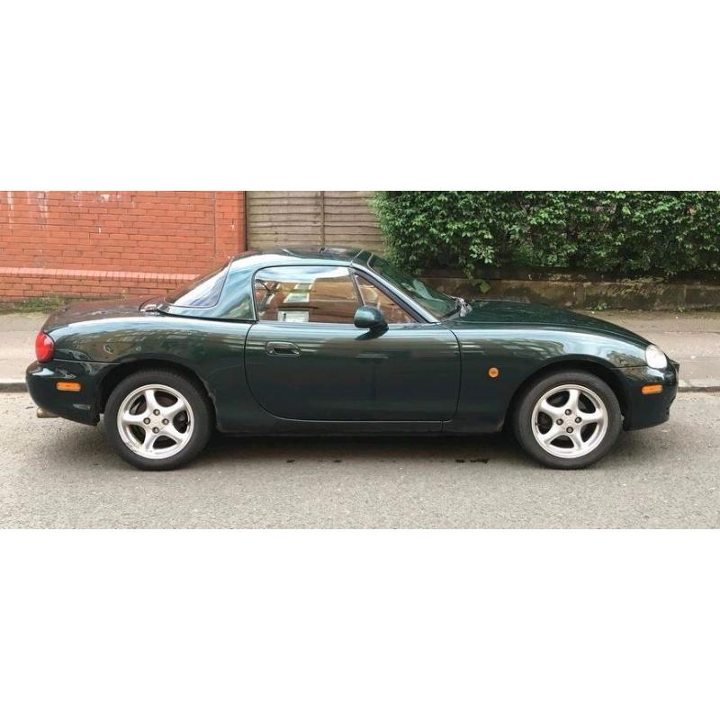 Mazda MX5 (Mk II) Hard Top Roof - British Racing Green