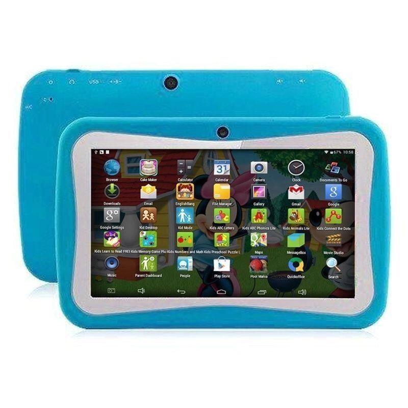 7" ANDROID EDUCATIONAL TABLET PC 4.4 FOR CHILDREN KIDS, 8GB, DUAL CAM, BLUETOOTH, WIFI. NEW..