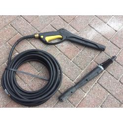 KRACHER VARIO POWER LANCE (GUN) WITH 12 METERS (40 Feet) OF KARCHER HOSE