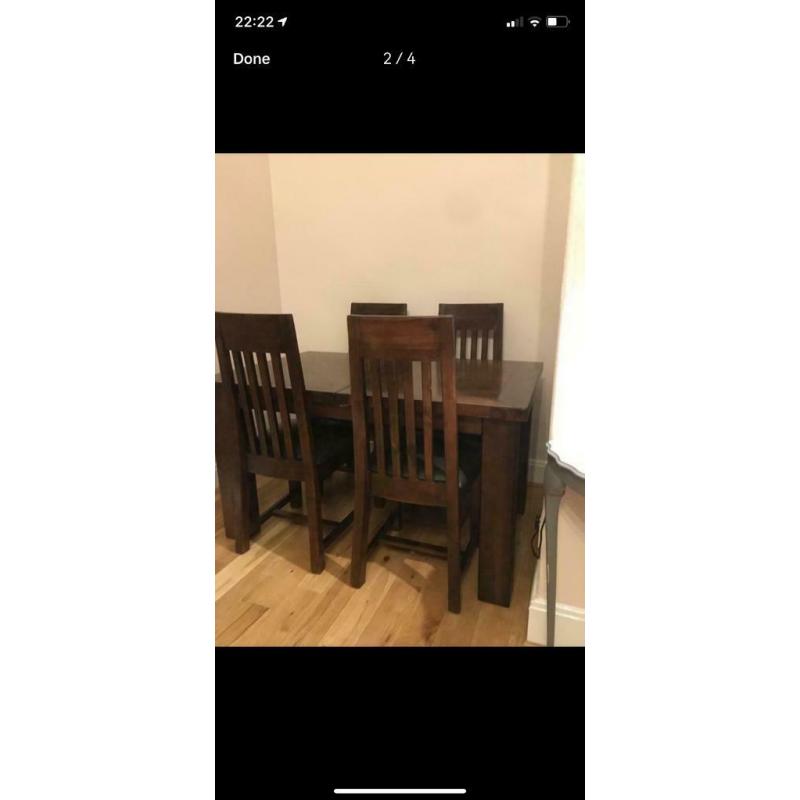 Dining table for sale Glasgow Westend