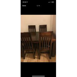 Dining table for sale Glasgow Westend